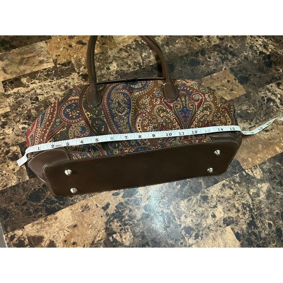 St. John’s Bay Vintage Paisley Hand Bag - Picture 11 of 12